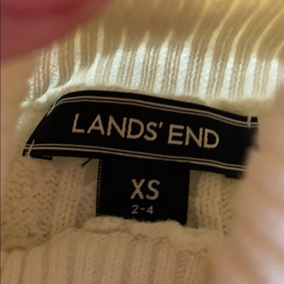 Lands End Cable Knit Turtleneck - Picture 4 of 4